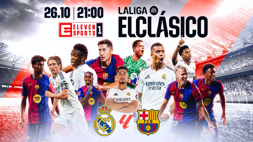 Wyjątkowe starcie Realu Madryt z FC Barceloną w sobotę w Eleven Sports 1